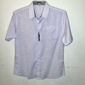 Coofandy Men’s Short Sleeve Button Down Shirt Size Medium